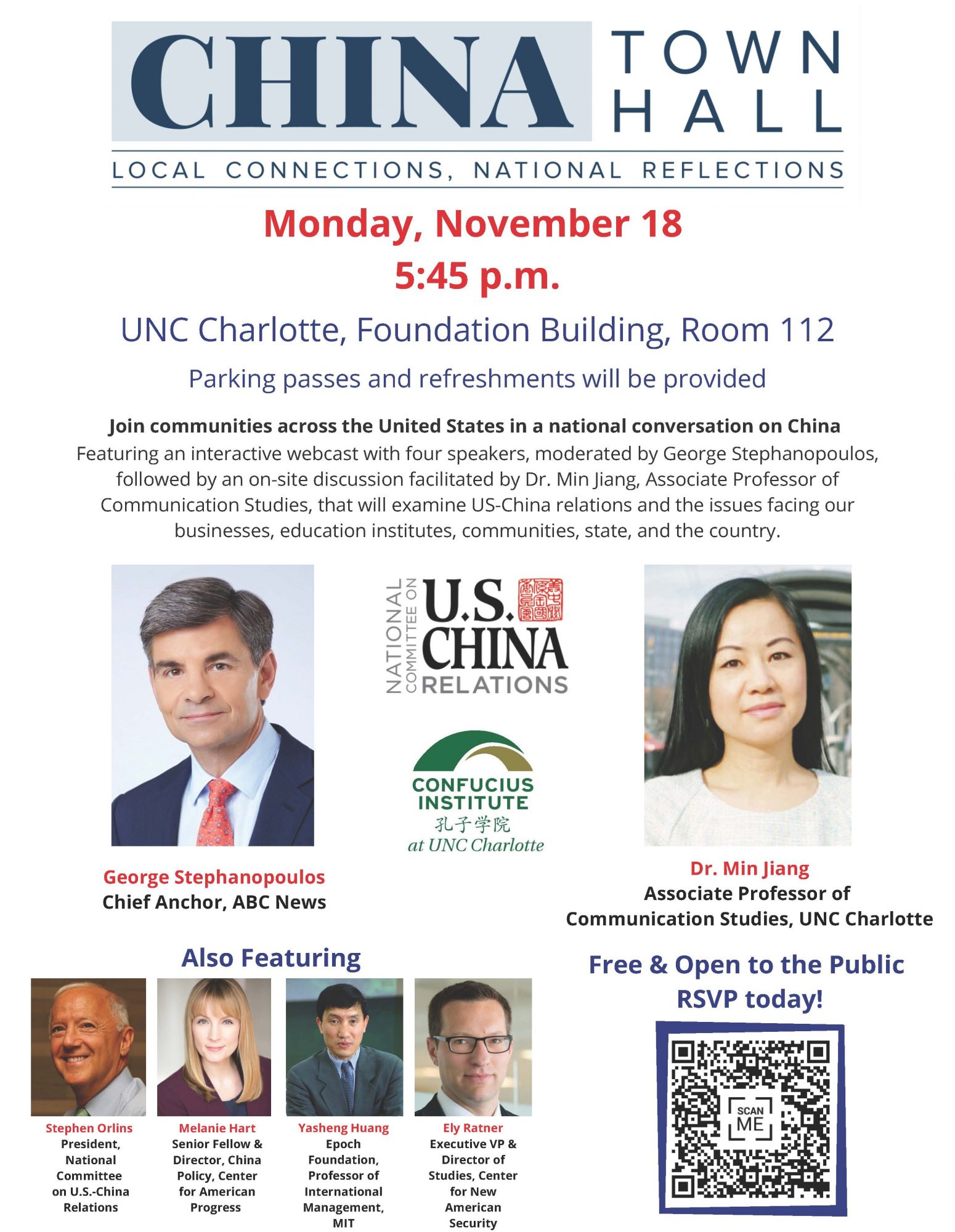 China Town Hall Flyer